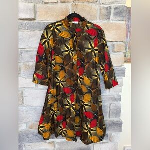 Zuri Kenya dress in ‘Twirl’ - Small